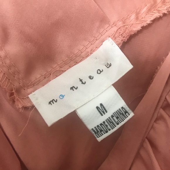 Dusty Rose Pink Spaghetti Strap Dress size M - Picture 6 of 6